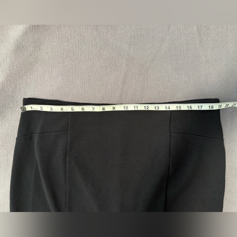 Roz & Ali Classic Black Pencil Skirt 2X - Picture 7 of 10